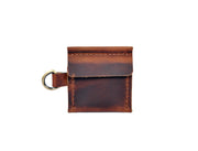 Tolredo Handcrafted Leather Ring Case – Midnight Noir