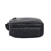 Leather Shoulder Bag – Cognac | Compact Crossbody Satchel