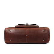 Voyager Leather Duffle – Premium Cowhide Travel Style