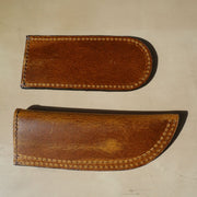 Leather Skillet Handle Covers (Set of 2) – Heat-Resistant & Handmade