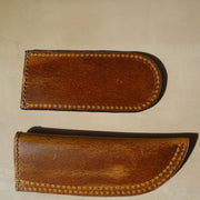 Leather Skillet Handle Covers (Set of 2) – Heat-Resistant & Handmade