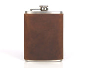 Leather Wine Flask Cover