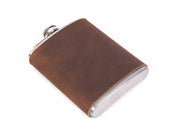 Leather Wine Flask Cover