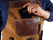 Leather Suede Apron - ( AP - 18 )