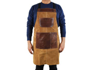 Leather Suede Apron - ( AP - 18 )