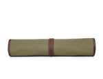 Iris Leather Chef Knife Roll Olive Green 5 Slot ( KR-64 )