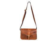 Calgary Leather Cross Body Bag