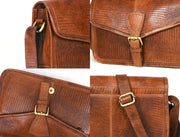 Calgary Leather Cross Body Bag