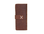 Genuine Leather Fishing Logbook