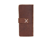 Genuine Leather Fishing Logbook