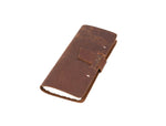 Genuine Leather Fishing Logbook