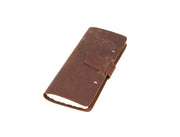 Genuine Leather Fishing Logbook