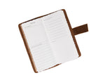 Genuine Leather Fishing Logbook