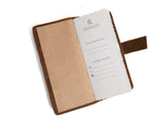 Genuine Leather Fishing Logbook