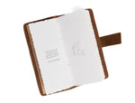 Genuine Leather Fishing Logbook