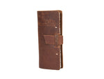 Genuine Leather Fishing Logbook