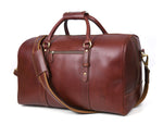 Leather Travel Duffle Bag