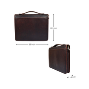 Leather Travel Organizer for iPad & Essentials
