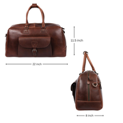 Classic Leather Portfolio Bag – Spacious & Stylish