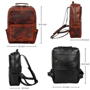 Tolredo Hudson Leather Backpack – Durable & Stylish Carry