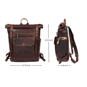 Rockies Leather Leather Travel Backpack (BP171)