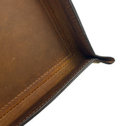 Tolredo Handcrafted Leather Valet Tray – Rich Brown