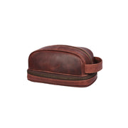 Akron Leather Toiletry Bag