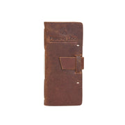 Genuine Leather Fishing Logbook