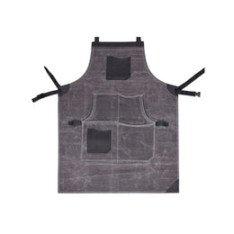 Arucas Leather Canvas Apron