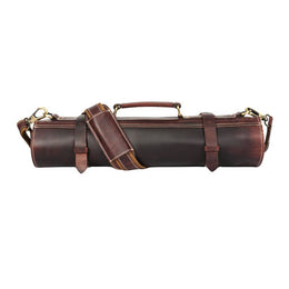 Bend Leather Chef Knife Roll 10 Slot