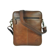 Ottawa Leather Crossbody Messenger Bag