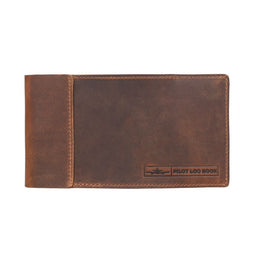 Premium Leather Pilot Log