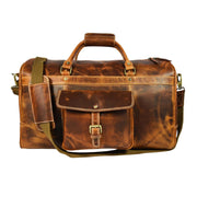 Dawson Leather Travel Bag – Crafted for Timeless Journeys