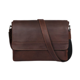 Hudson  Leather Messenger - Voyager