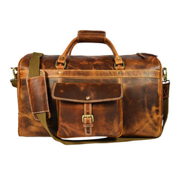 Dawson Leather Travel Bag – Crafted for Timeless Journeys