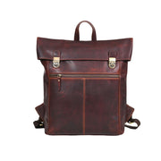 Hudson Leather Leather Travel Backpack (BP-185)
