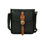 Leather Flight Crossbody Bag – Compact Design