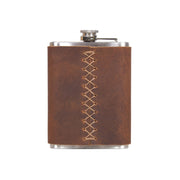 Leather Wine Flask Cover
