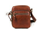 Leather Flight Crossbody Bag