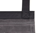 Arucas Leather Canvas Apron - Stress Grey