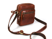 Leather Flight Crossbody Bag