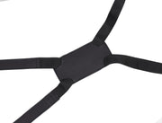 Arucas Leather Canvas Apron - Stress Grey