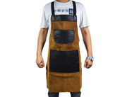 Toledo Leather Suede Apron