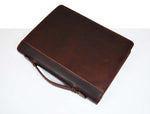 Leather Travel Organizer - Walnut Brown