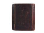 Caraquet Leather Travel Organizer -  Walnut Brown