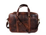 Fairfield Leather Briefcase - Walnut