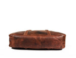 Fairfield Leather Briefcase - Walnut