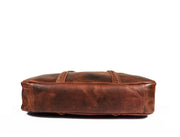 Fairfield Leather Briefcase - Walnut