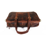 Fairfield Leather Briefcase - Walnut