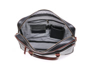 Reeds Leather Office Bag -  Raven Black